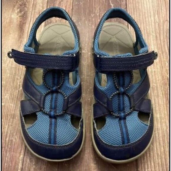 Columbia Other - Blue Columbia Boy Techsun Water Shoes Hiking Sandals, Size Youth 4